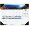 Recycled Coastlines Photographic Monthly Desk Pad Calendar 22 x 17 2017