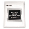 C-Line&reg; Clear Vinyl Shop Ticket Holder