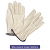 4000 Series Leather Driver Gloves White Large 12 Pairs