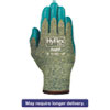 HyFlex Medium Duty Assembly Gloves Blue Green Size 9 12 Pairs