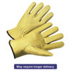 4000 Series Pigskin Leather Driver Gloves Beige Large 12 Pairs