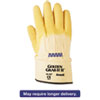 Golden Grab It II Heavy Duty Work Gloves Size 10 Latex Jersey Yellow 12 PR