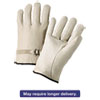 4000 Series Leather Driver Gloves Natural Large 12 Pairs