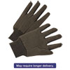 Jersey General Purpose Gloves Brown 12 Pairs