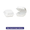 Foam Hinged Container Sandwich 5 1 8x5 1 3x2 3 4 White 125 Bag 4 Bags CT