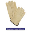 Unlined Pigskin Driver Gloves Cream Large 12 Pairs