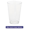 Classic Crystal Plastic Tumblers 12 oz Clear Fluted Tall