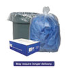 Clear Low Density Can Liners 56gal .9 Mil 43 x 47 Clear 100 Carton