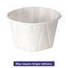 Treated Paper Portion Cups 3 1 4 oz. White 250 Bag