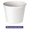 Double Wrapped Paper Bucket Unwaxed White 53 oz 50 Pack