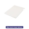 Cut N Carry Color Cutting Boards Plastic 20w x 15d x 1 2h White