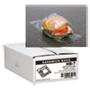 Jumbo Sandwich Bags Fold Lock 5 1 2 x 6 1 4 0.7mil Clear 3000 Carton