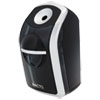 SharpX Portable Pencil Sharpener Battery Operated Black Silver