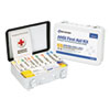 Unitized ANSI Compliant Class A Type III First Aid Kit for 25 People 84 Pieces