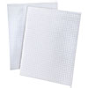 Quadrille Pads, Quadrille Rule (4 sq/in), 50 White (Standard 15 lb Bond) 8.5 x 11 Sheets