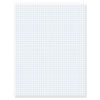 Quadrille Pads 4 Squares Inch 8 1 2 x 11 White 50 Sheets