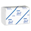 SCOTTFOLD Paper Towels 7 4 5 x 12 2 5 White 175 Towels Pack 25 Packs Carton