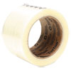 369 Packaging Tape, 48 mm x 100 m, 3" Core, Clear, 6/Pack