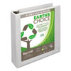 Earth s Choice Biobased D Ring View Binder 2 quot; Cap White