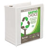 Earth s Choice Biobased D Ring View Binder 5 quot; Cap White