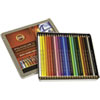Polycolor Drawing Pencils 3.8 mm Open Tin 24 Assorted Colors Set