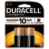 CopperTop Alkaline Batteries with Duralock Power Preserve Technology C 2 Pk