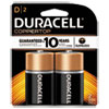 CopperTop Alkaline Batteries with Duralock Power Preserve Technology D 2 Pk
