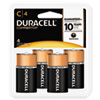 CopperTop Alkaline Batteries with Duralock Power Preserve Technology C 4 Pk