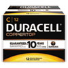 CopperTop Alkaline Batteries with Duralock Power Preserve Technology C 12 Box