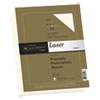 25% Cotton Premium Laser Paper 32lb Smooth 8 1 2 x 11 Ivory 300 Sheets