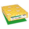 Color Cardstock 65lb 8 1 2 x 11 Gamma Green 250 Sheets