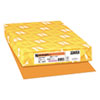 Color Paper 24lb 11 x 17 Cosmic Orange 500 Sheets