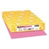 Color Paper 24lb 11 x 17 Pulsar Pink 500 Sheets