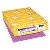 Color Cardstock 65 lb 8 1 2 x 11 Outrageous Orchid 250 Sheets