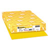 Color Paper 24lb 11 x 17 Solar Yellow 500 Sheets