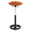 Twixt Extended-Height Ergonomic Chair, Supports 250 lb, 22" to 32" High Orange Seat, Black Base, Ships in 1-3 Business Days
