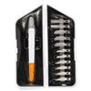 Softgrip Knife Kit White Orange Handle 4 Assorted Blades