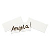 Magnetic Write-On/Wipe-Off Strips, 0.88 x 2, White, 25/Pack