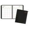 Contemporary Monthly Planner 6 7 8 x 8 3 4 Graphite Cover 2017