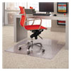 Dimensions Chair Mat for Carpet 45 x 53 with Lip Clear