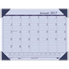 Recycled EcoTones Sunset Orchid Monthly Desk Pad Calendar 22 x 17 2017