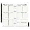 Dated Two Page per Week Organizer Refill January December 3 3 4 x 6 3 4 2017