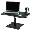 High Rise Adjustable Laptop Stand w Storage Cup 21 x 13 x 15 3 4 Black