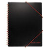 A4 Ruled Filing Notebook Legal Rule Black Cover 11 5 8 x 8 1 4 80 Sheets