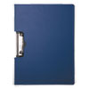 Portfolio Clipboard With Low Profile Clip 1 2 quot; Capacity 11 x 8 1 2 Blue