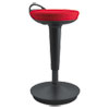 Balance Perch Stool Red with Black Base