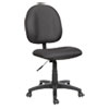 Alera Essentia Series Swivel Task Chair Acrylic Black