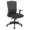 VL541 Mesh High Back Task Chair with Arms Black