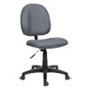 Alera Essentia Series Swivel Task Chair Acrylic Gray