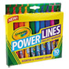 Powerlines Washable Project Markers with Scents 10 Set